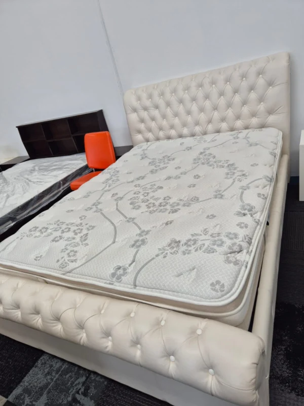 Leather Bed