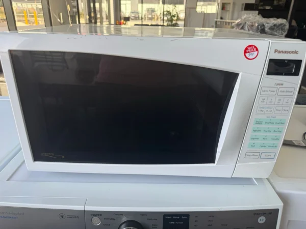 White Panasonic Microwave Oven