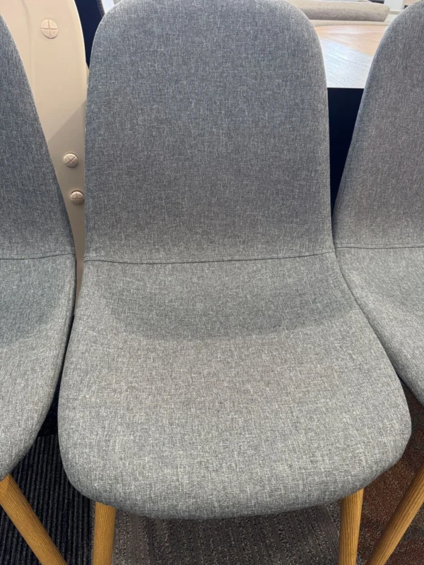 4 brand-new fabric chairs