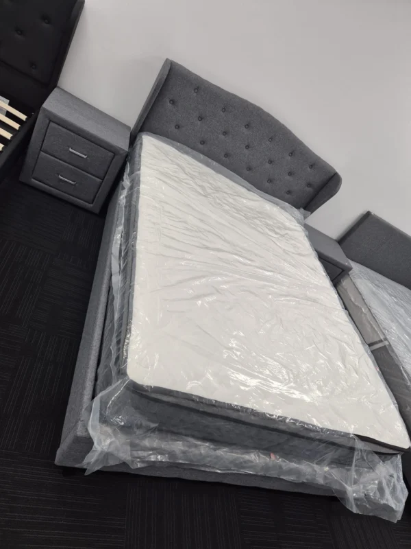 Grey Double Bed Set brand new
