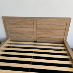 Queen wooden bed