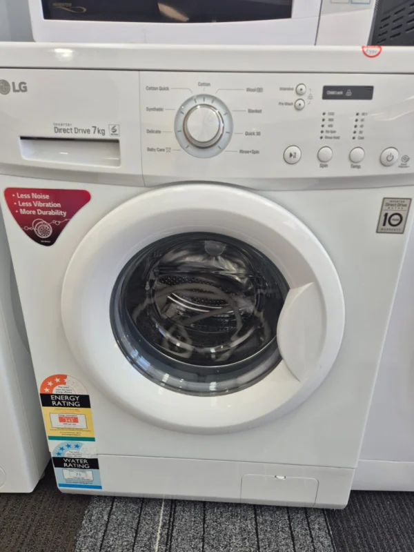 LG 7kg top load washing machine