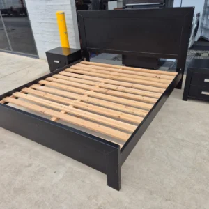 King Bed with Two Side Tables