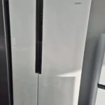 Haier White Side-by-Side Fridge 555L