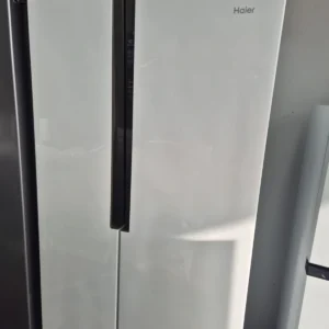 Haier White Side-by-Side Fridge 555L