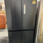 Kogan Black Double Door Fridge