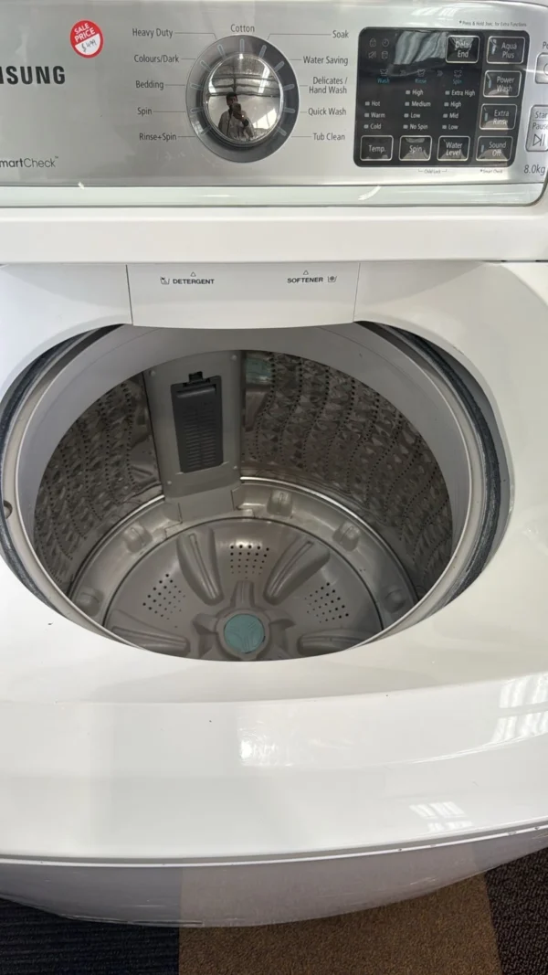 smart Samsung 8kg Top Loader Washing Machine