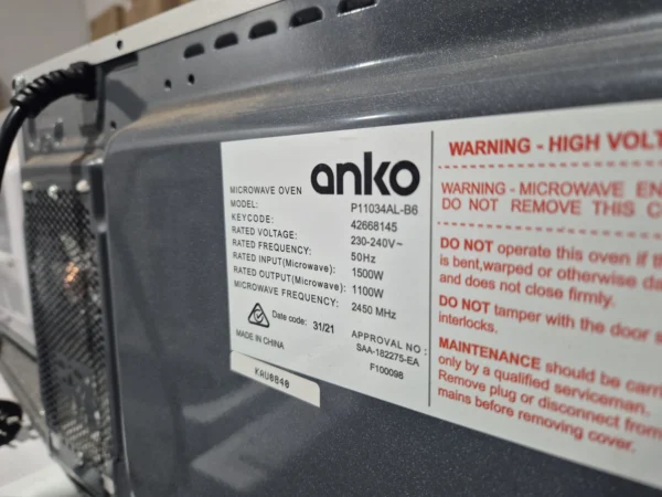 Anko Microwave premium quality