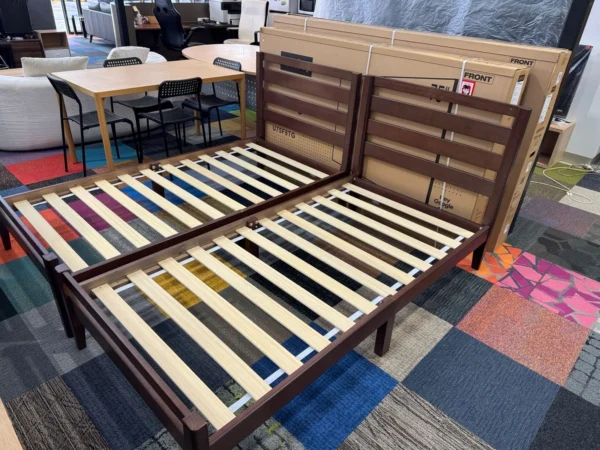 Premium Single Bed with Mattress like new