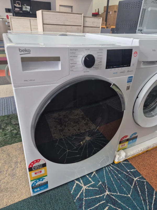 Beko 10kg Front Load Washer used like new