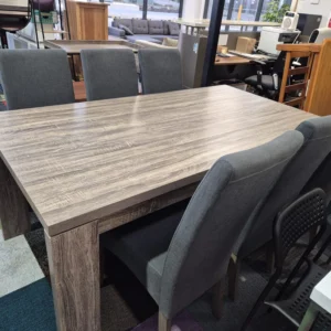 Elegant Dining Table With 6 Chairs - Used Like New