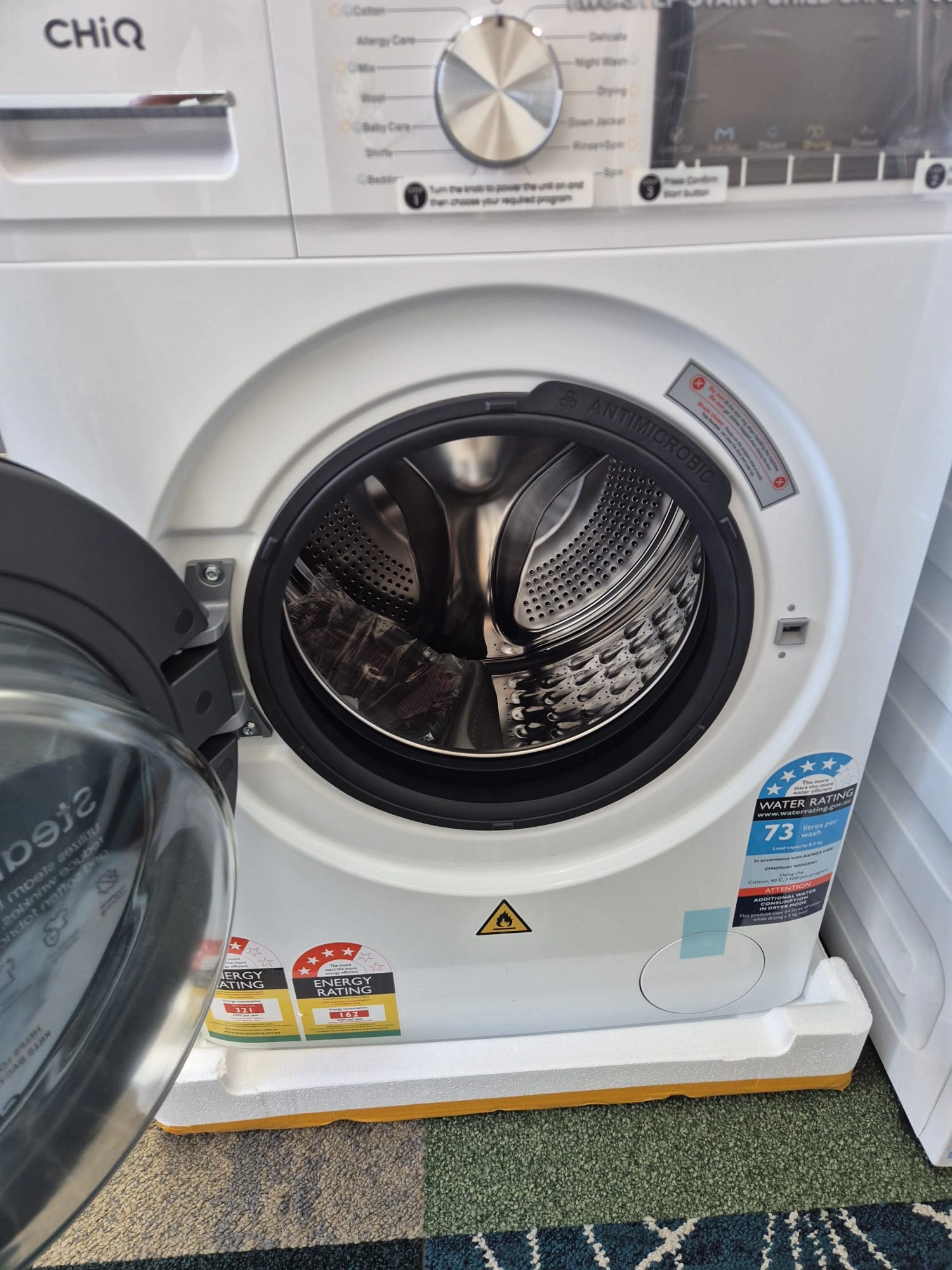 New CHiQ Washer Dryer Combo 8.5kg / 5kg