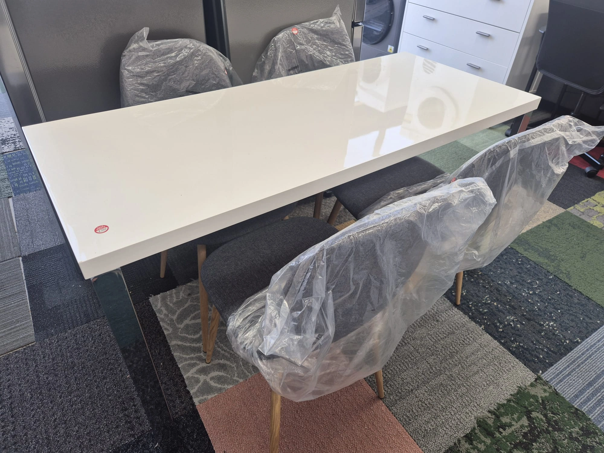 Dining Table with 4 Chairs Set - Perfect for Home Dining