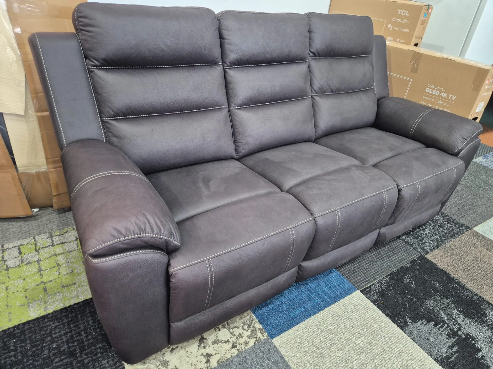 3 Seater Recliner Sofa Used Like New