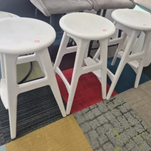 Set of 3 Bar Stools Like New