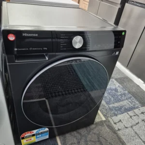 Hisense Black 10kg Washing Machine Like New Condition