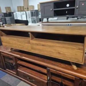 Solid Wooden TV Unit Durable and Stylish Like New