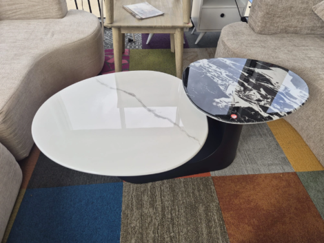 Brand New Modern Coffee Table Marble Look Design