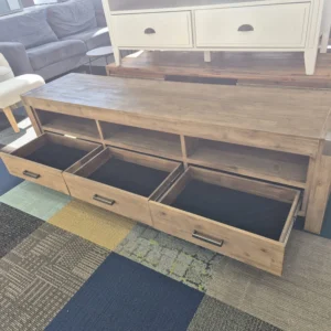 Solid Wooden TV Unit Used Like New