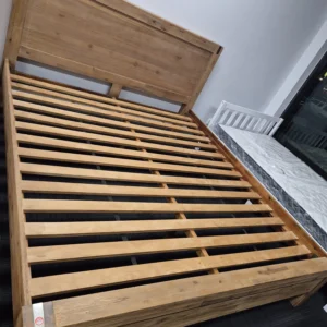 Solid Wooden King Bed Used Like New