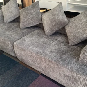 New Compression Fabric Couch Memory Foam Comfort 1 Year Warranty